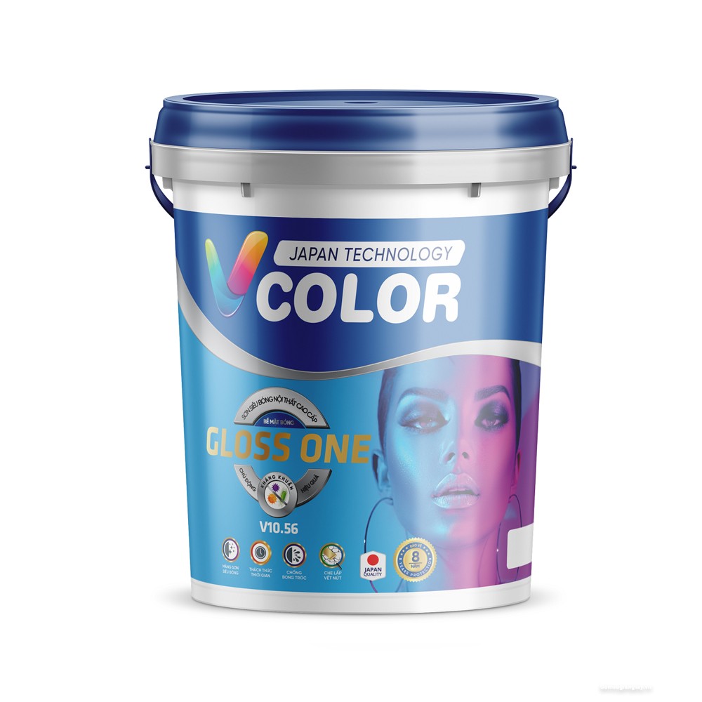 VCOLOR SƠN SIÊU BÓNG NỘI THẤT - GLOSS ONE