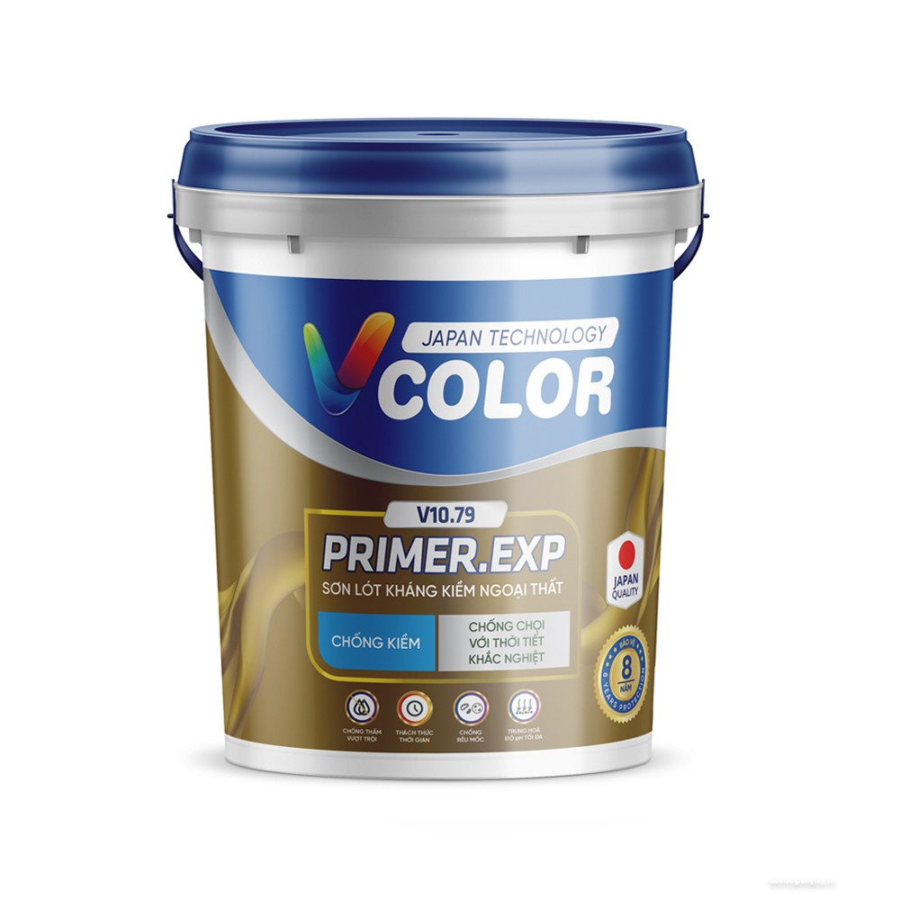 VCOLOR SƠN LÓT KHÁNG KIỀM NGOẠI THẤT - PRIMER EXT